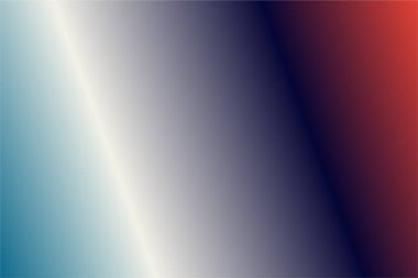 Mavi Grotto, Fildişi, Koyu Mavi, Cinnabar renkleriyle renkli soyut bulanık arkaplan. Yumuşak bulanık arkaplan. Grafik tasarım, afiş ve web için odaklanmış vektör illüstrasyon şablonu