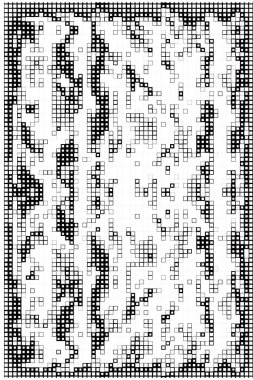 Soyut mozaik arka plan. pikselli şablon