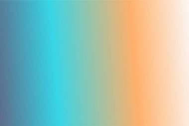 Krem Tangerine Turkuaz Mavi Gri soyut arka plan. Renkli duvar kağıdı, vektör illüstrasyonu