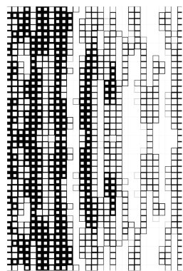 Yarım tonluk mozaik desen. Soyut tek renkli arkaplan. vektör illüstrasyonu