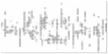 Yarım tonluk mozaik desen. Soyut tek renkli arkaplan. vektör illüstrasyonu