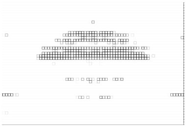 Siyah ve beyaz vektörsüz kare deseni