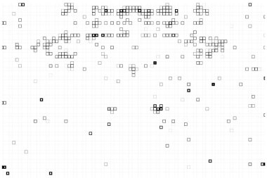 Siyah ve beyaz vektörsüz kare deseni