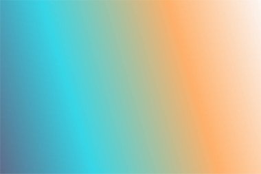 Krem Tangerine Turkuaz Mavi Gri soyut arka plan. Renkli duvar kağıdı, vektör illüstrasyonu