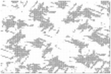 Siyah geometrik şekilli grunge arkaplanı