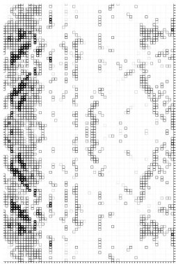 Siyah geometrik şekilli grunge arkaplanı