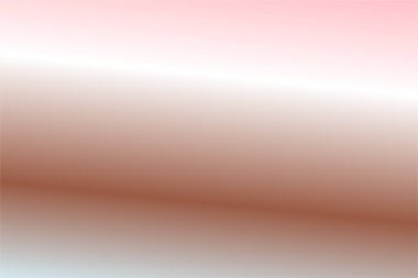 Baby Blue, Burnt Sienna, White, Rosewater renkleriyle renklendirilmiş soyut bulanık arkaplan. Yumuşak bulanık arkaplan. Grafik tasarım, afiş ve web için odaklanmış vektör illüstrasyon şablonu