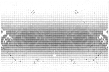Yarım tonluk noktalı desen. Soyut geometrik noktalı arkaplan. Kartpostallar ve ambalajlar için grunge kaplamasının beyaz arkaplanındaki doku. Tek renkli tasarım. vektör illüstrasyonu