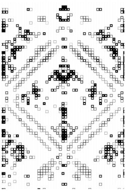 Yarım tonluk noktalı desen. Soyut geometrik noktalı arkaplan. Kartpostallar ve ambalajlar için grunge kaplamasının beyaz arkaplanındaki doku. Tek renkli tasarım. vektör illüstrasyonu