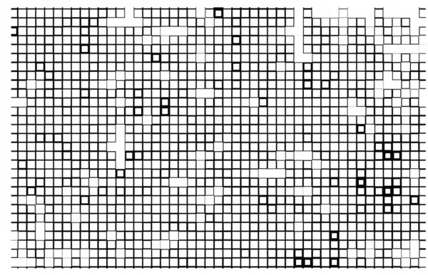 Halftoon Stippen Abstract Geometrisch Patroon Zwart Wit Achtergrond Vectorillustratie — Stockvector