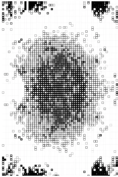 Абстрактный Фон Геометрической Текстурой Черно Белая Векторная Иллюстрация — стоковый вектор