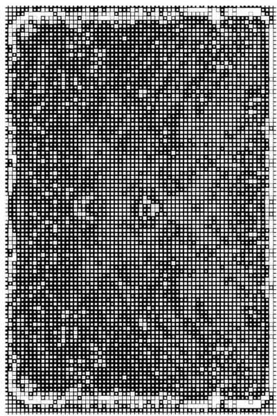 Hintergrund Mit Schwarz Weißen Pixeln Abstrakte Mosaikkunst — Stockvektor