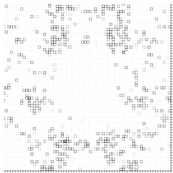 世界正方形矢量象素马赛克图 — 图库矢量图片