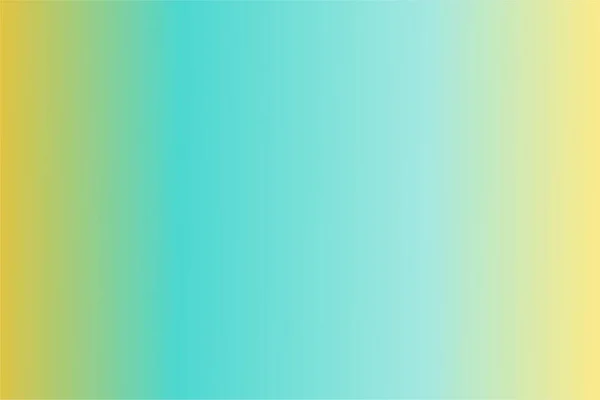 Colorato Sfondo Sfumato Astratto Sfumato Con Giallo Tiffany Blu Ciano — Vettoriale Stock