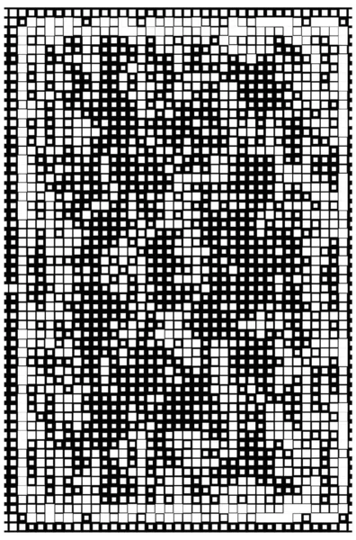 Fondo Abstracto Del Mosaico Plantilla Con Píxeles — Vector de stock