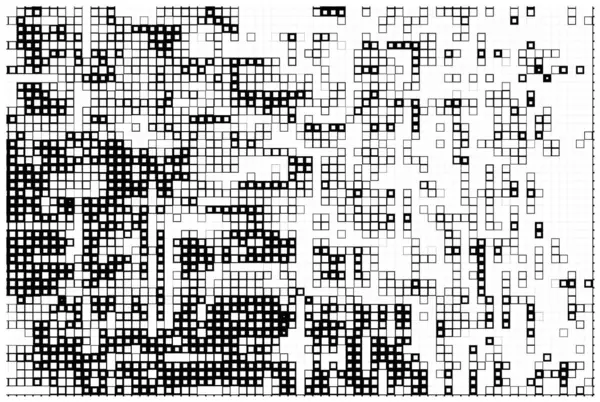 Напівтонний Пунктирний Візерунок Абстрактний Геометричний Плямистий Фон Текстура Білому Тлі — стоковий вектор