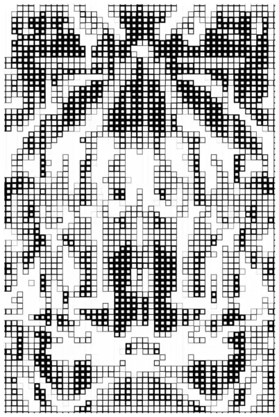 Половина Точечного Рисунка Абстрактный Геометрический Пунктирный Фон Текстура Белом Фоне — стоковый вектор