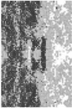 soyut siyah ve beyaz geometrik arkaplan, vektör çizimi