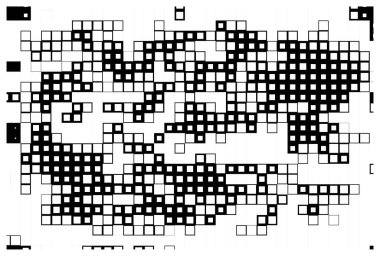 soyut grunge dokusu, siyah beyaz piksel duvar kağıdı