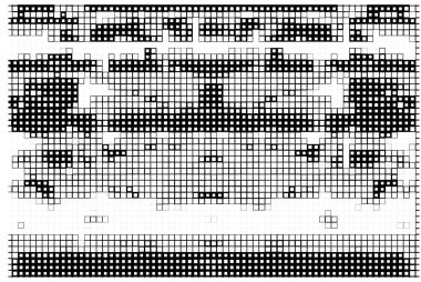siyah ve beyaz piksel desen arkaplanı