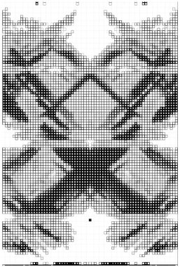 siyah ve beyaz piksel desen arkaplanı