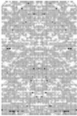 siyah ve beyaz piksel desen arkaplanı