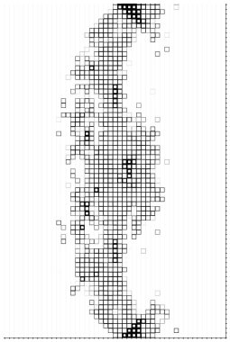 siyah ve beyaz yarım ton arkaplan