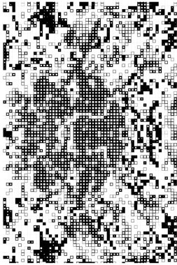 Soyut arkaplan. monokrom dokusu. beyaz arkaplanda siyah ve beyaz şekiller.