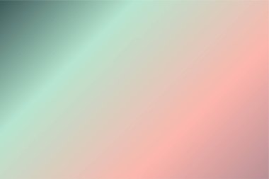 Grafik tasarımınız, pankartınız, web, mor somon rengi Teal Green renkleri ile soyut bulanık renk arkaplanınız için odaklanmış vektör çizim şablonu 
