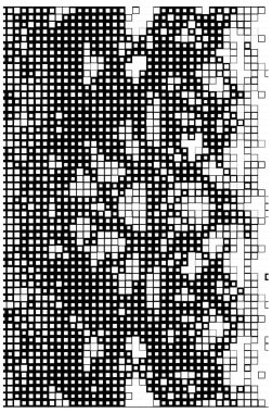 Soyut arkaplan. monokrom dokusu. beyaz arkaplanda siyah ve beyaz şekiller.
