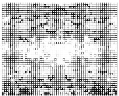 soyut geometrik siyah piksel arkaplan.