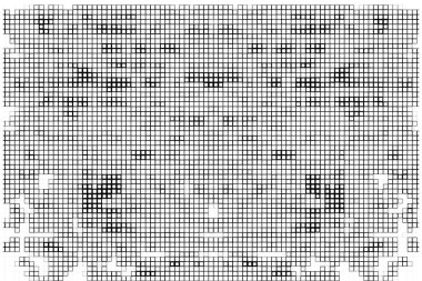 kare piksel mozaik arkaplan, vektör illüstrasyonu