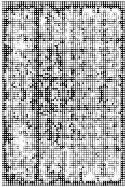 Mozaik tasarım elementleri. piksel arkaplanı