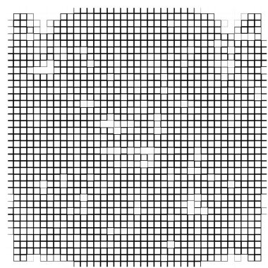 Mozaik tasarım elementleri. piksel arkaplanı