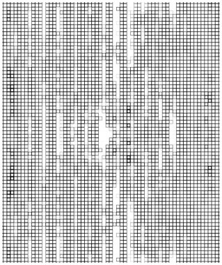 Yarım ton siyah ve beyaz geometrik desen. vektör illüstrasyonu