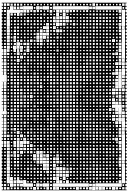 Kare tasarım elemanları. piksel arkaplanı