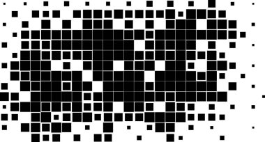 Kare tasarım elemanları. piksel arkaplanı