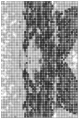 Kare tasarım elemanları. Mozaik arkaplan