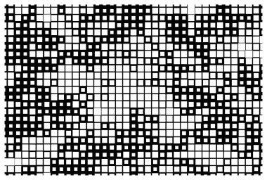 Kareleri olan soyut siyah beyaz arkaplan. vektör illüstrasyonu