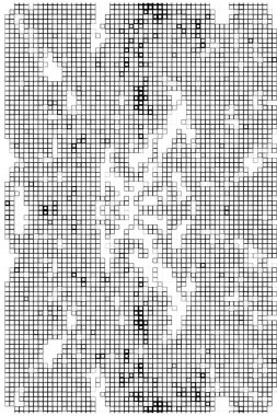 Geometrik desenli soyut bir arkaplan. siyah ve beyaz vektör 