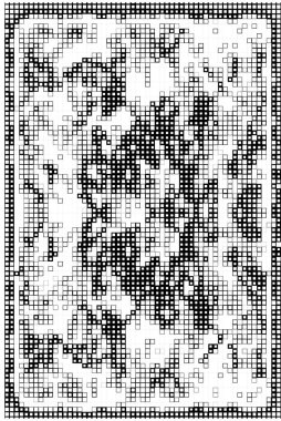 Geometrik desenli soyut bir arkaplan. siyah ve beyaz vektör 