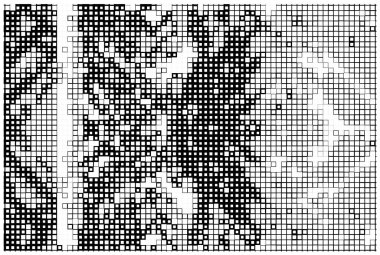 piksel tasarım elementleri. Mozaik arkaplan