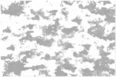 kareli dekoratif siyah beyaz arkaplan, vektör illüstrasyonu