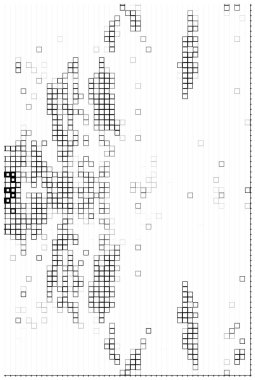 kareli dekoratif siyah beyaz arkaplan, vektör illüstrasyonu