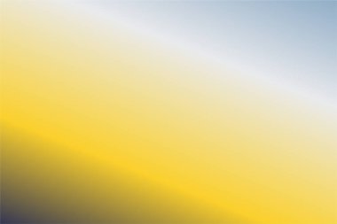 Mavi, Gri Kalay, Sarı, Koyu Mavi renklerle renklendirilmiş soyut bulanık arkaplan. Yumuşak bulanık arkaplan. Grafik tasarım, afiş ve web için odaklanmış vektör illüstrasyon şablonu