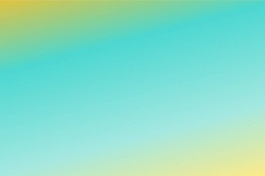 Sarı, Tiffany, Mavi Cyan ve Freesia renkleriyle soyut, bulanık bir arkaplan. Hafifçe bulanık arka plan. Grafik tasarım, afiş ve web için odaklanmış vektör illüstrasyon şablonu