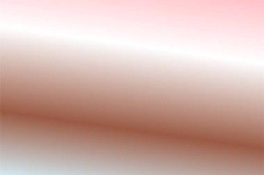Baby Blue, Burnt Sienna, White, Rosewater renkleriyle renklendirilmiş soyut bulanık arkaplan. Yumuşak bulanık arkaplan. Grafik tasarım, afiş ve web için odaklanmış vektör illüstrasyon şablonu