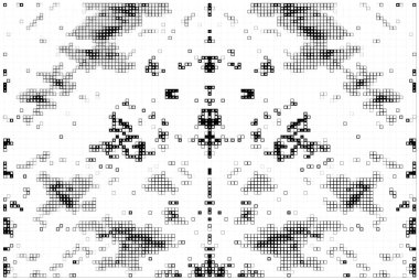 Kare tasarım elementleri. Mozaik arkaplan