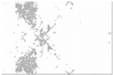 Kare tasarım elementleri. Mozaik arkaplan