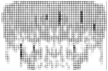 yaratıcı siyah ve beyaz soyut arkaplan.